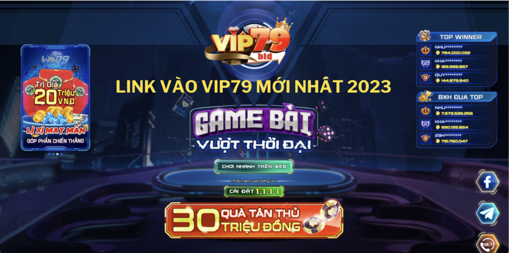 Link vào Vip79 mới nhất 2023